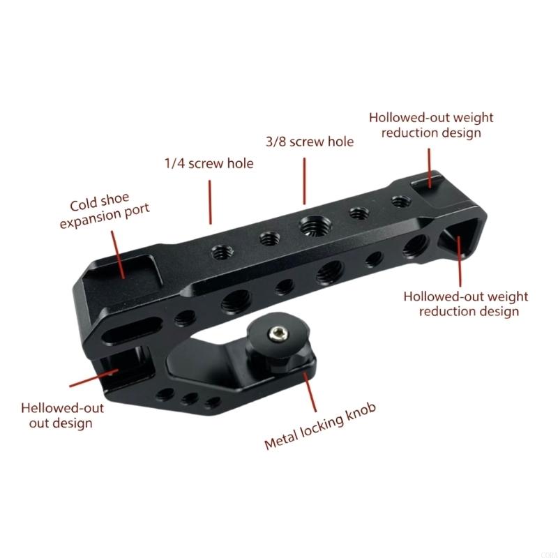 Hot Shoe Adapter - CORA DSLR Camera Top Handle Cold