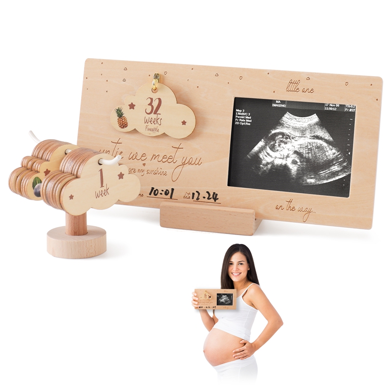 Photography Definition - Moldura de sonograma para bebê, ultra-som