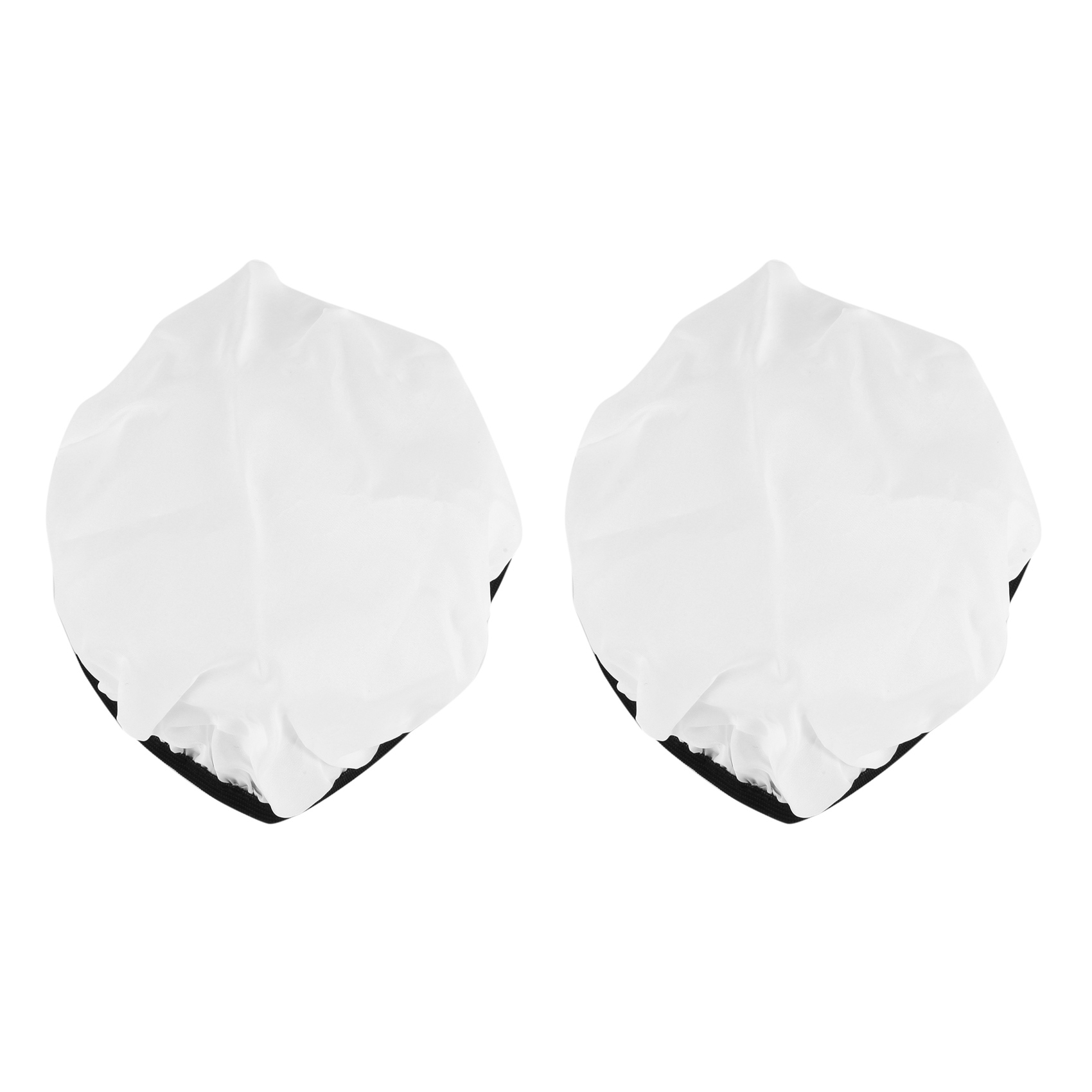 Strobe Light Studio - 2x tecido difusor branco suave para