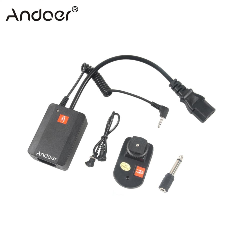 Strobe Light Studio - Andoer-Wireless Studio Flash Gatilho, Universal, AC