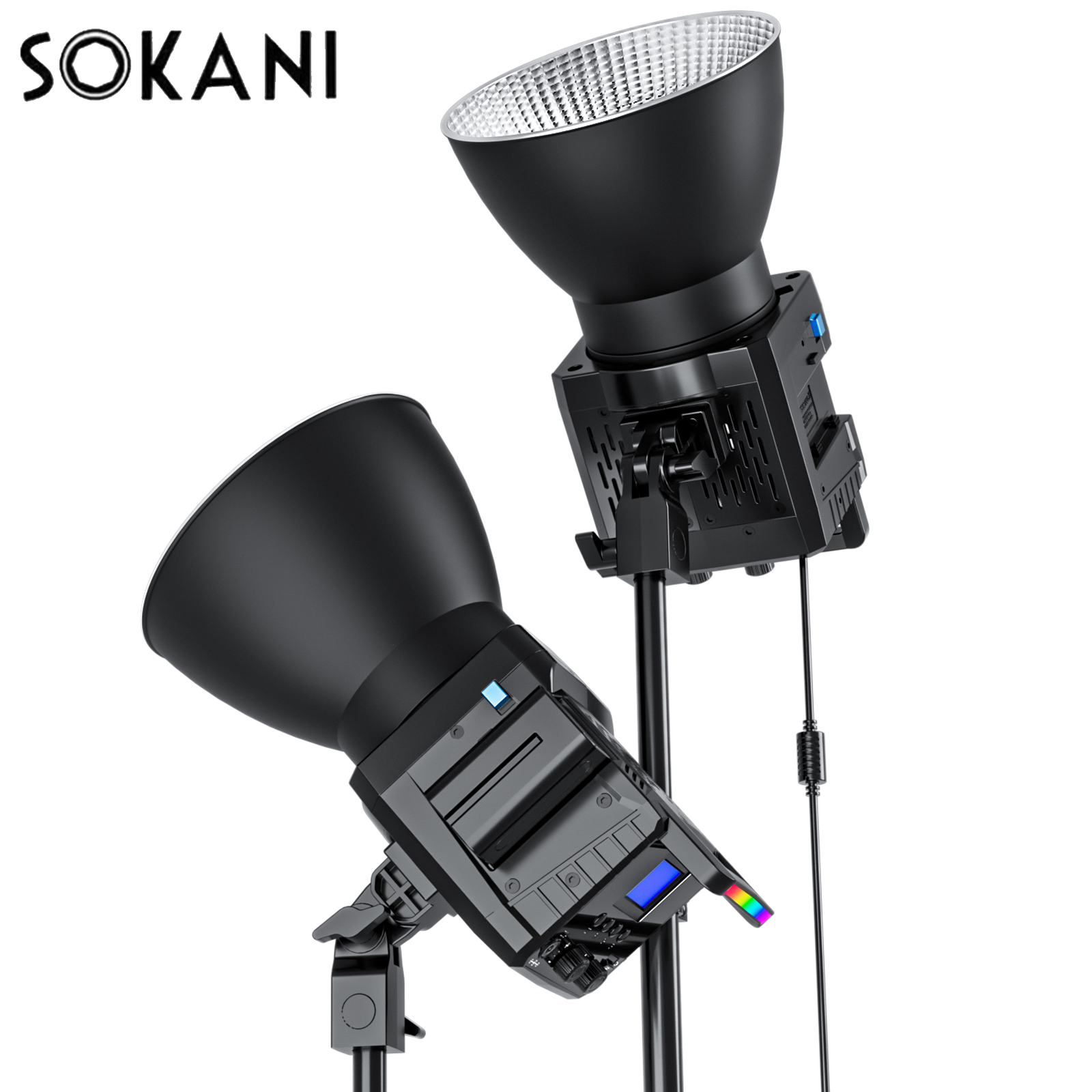Strobe Light Studio - Sokani X100 RGB/Bi-color 100W Luz Diurna