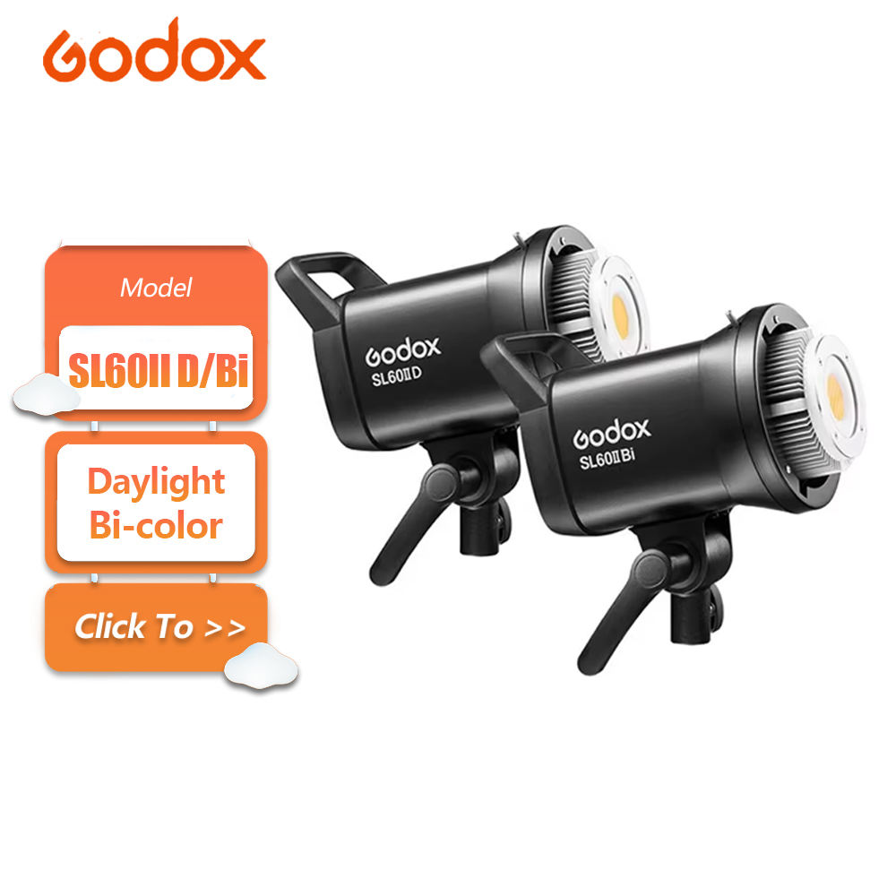 Strobe Light Studio - Godox SL60IID SL60IIBi 75W Luz de
