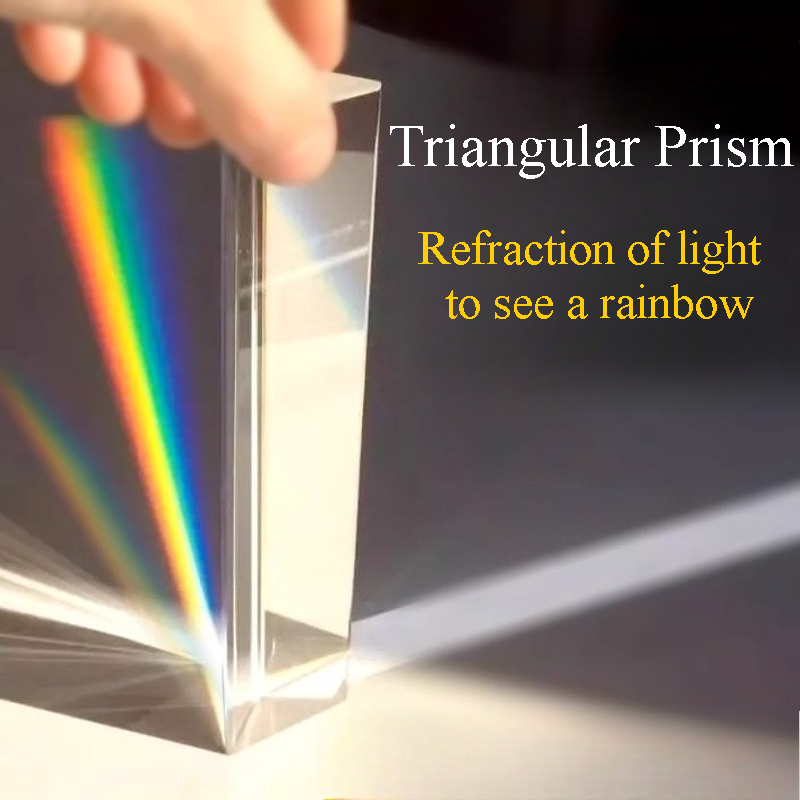 Photography Triangle - 1PC Prisma Triangular Arco-Íris de Cristal