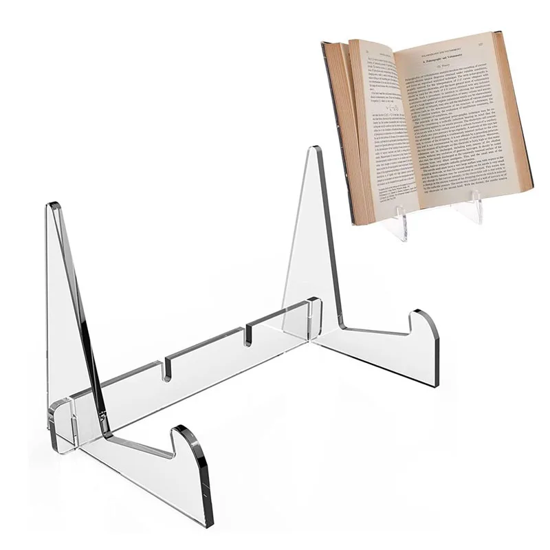 Photography Definition - 1pc/2pcs acrílico transparente livro expositor suporte
