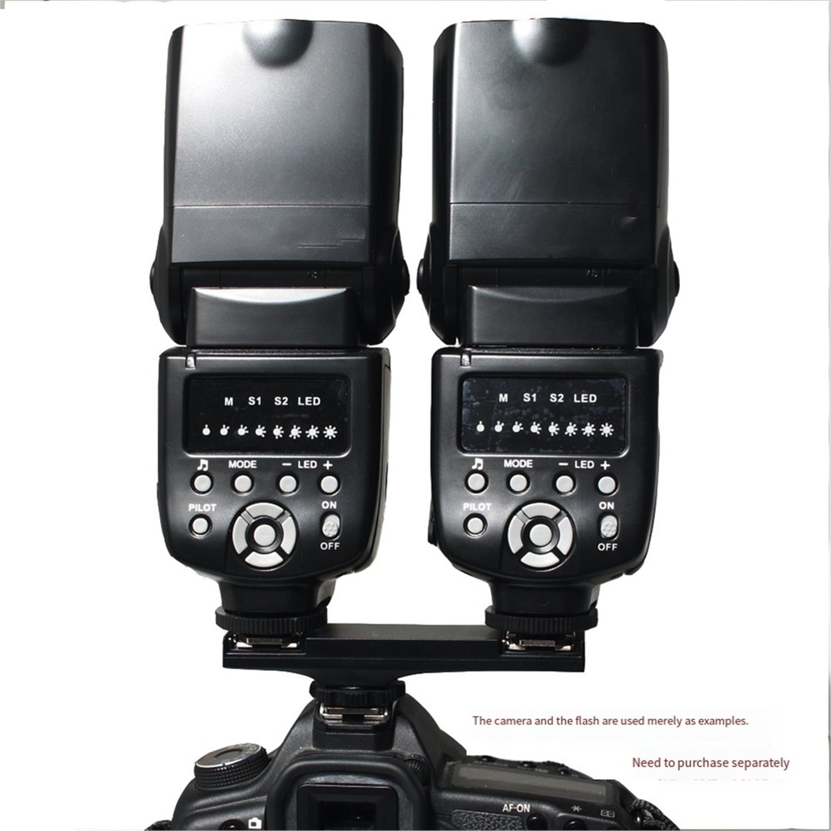 Camera Cold Shoe - Adaptador Divisor de Sapata Quente N05R