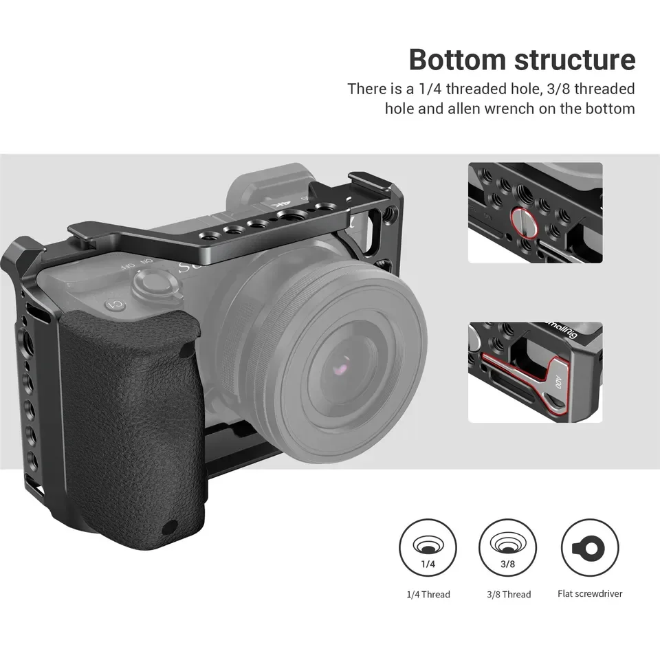 2026 Gaiola para Câmera DSLR S - Camera Cold Shoe avaliação e preço