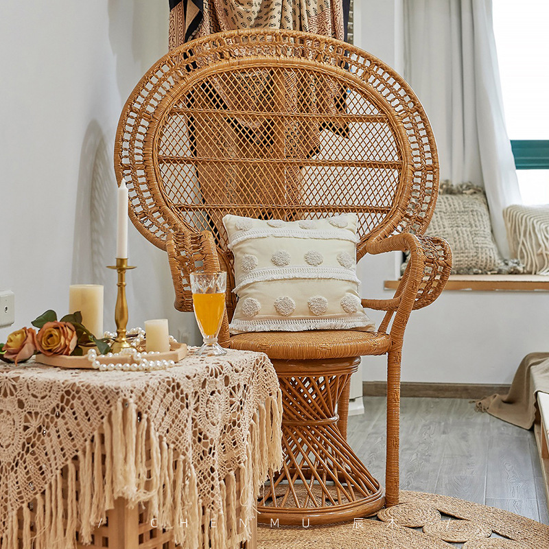 Cadeira de Rattan Natural Esti - Photography Indonesia avaliação e preço