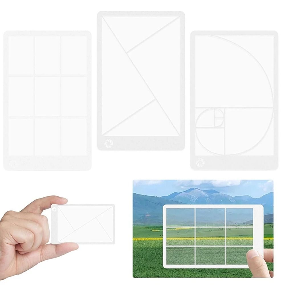 Limpar Viewfinder Régua para F - Photography Golden Ratio avaliação e preço