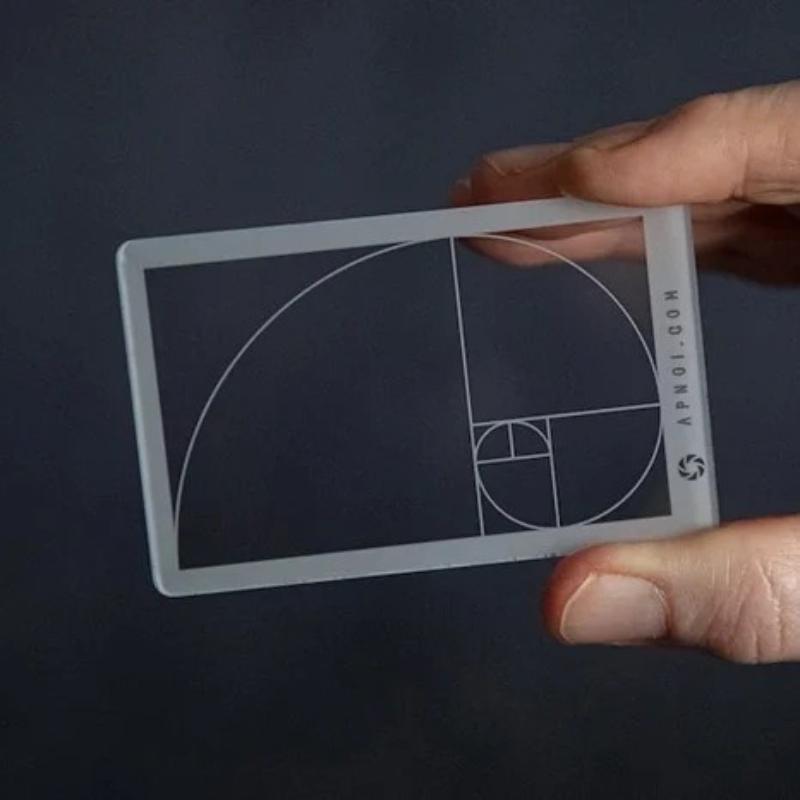 Régua de Proporção Áurea para  - Photography Golden Ratio avaliação e preço