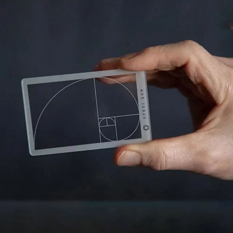 Régua de visor, proporção dour - Photography Golden Ratio avaliação e preço