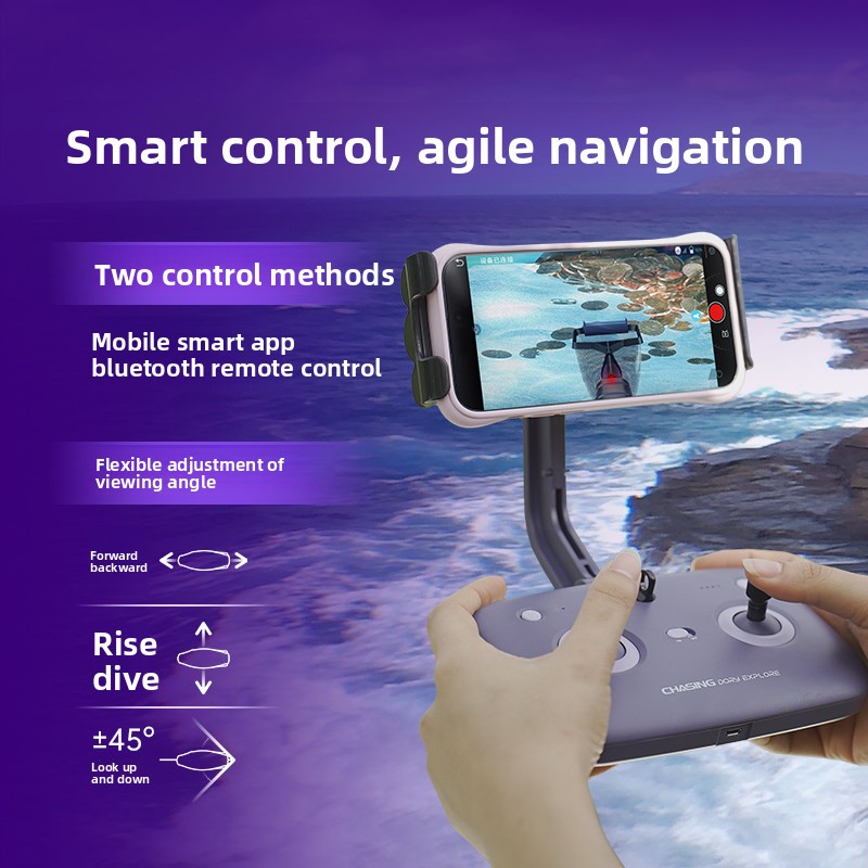 Drone Subaquático com Controle - Photography Definition avaliação e preço