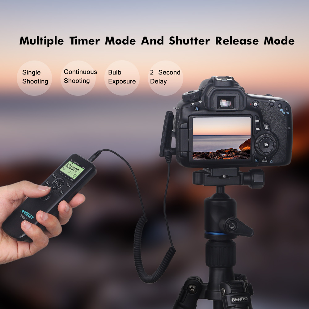 AODELAN TRS-1 Temporizador Int - Timelapse Controller avaliação e preço