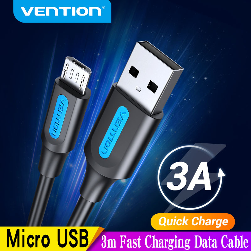 Vention-micro usb 3a cabo de n - Photography Kit Xiaomi avaliação e preço