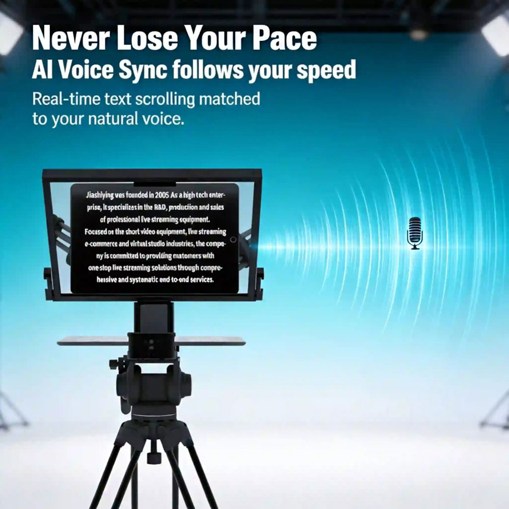 Teleprompter profissional YXTC - Camera Cold Shoe avaliação e preço