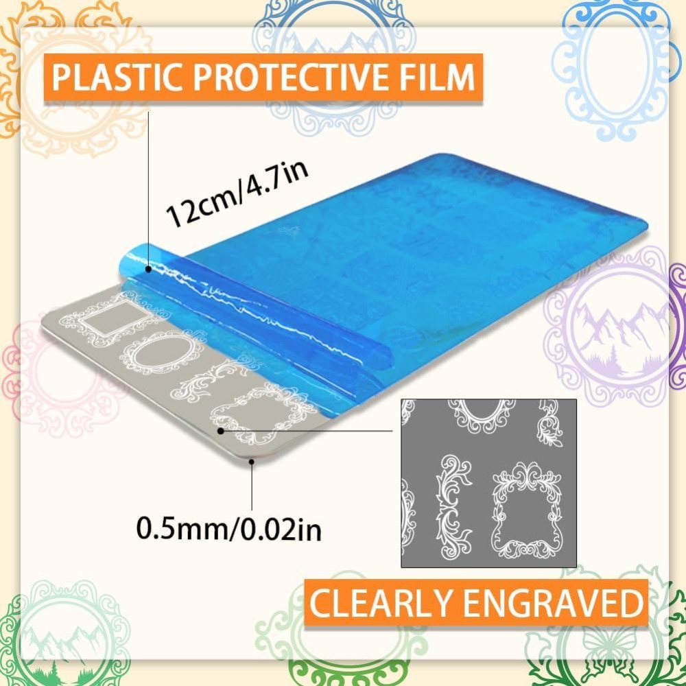 3 peças de Placas de Estampage - Photography Definition avaliação e preço