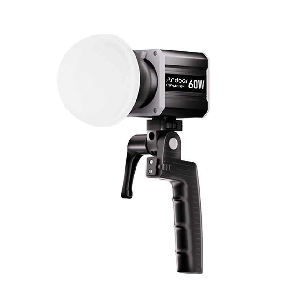 Andoer tricolor led 60w cob fo - Strobe Light Studio avaliação e preço
