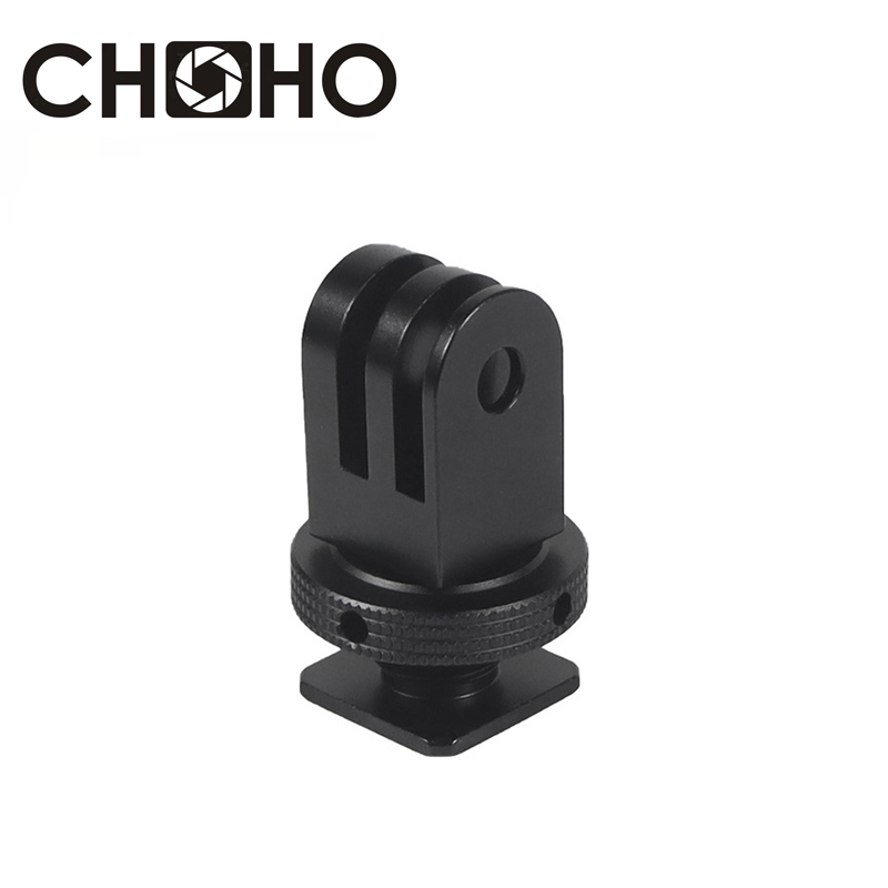 Para gopro acessórios cnc mont - Hot Shoe Adapter avaliação e preço
