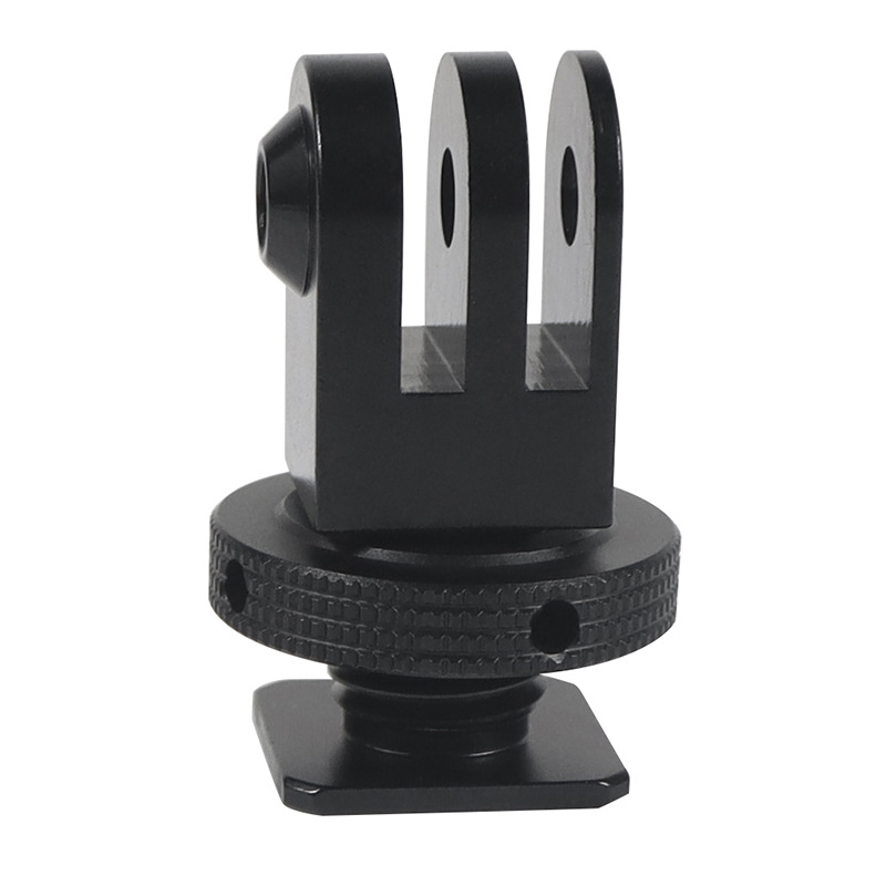 Para gopro acessórios cnc mont - Hot Shoe Adapter avaliação e preço