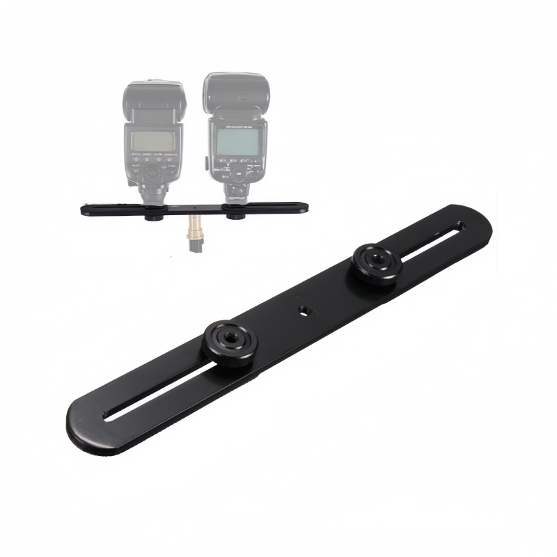 Suporte de flash duplo suporte - Hot Shoe Adapter avaliação e preço