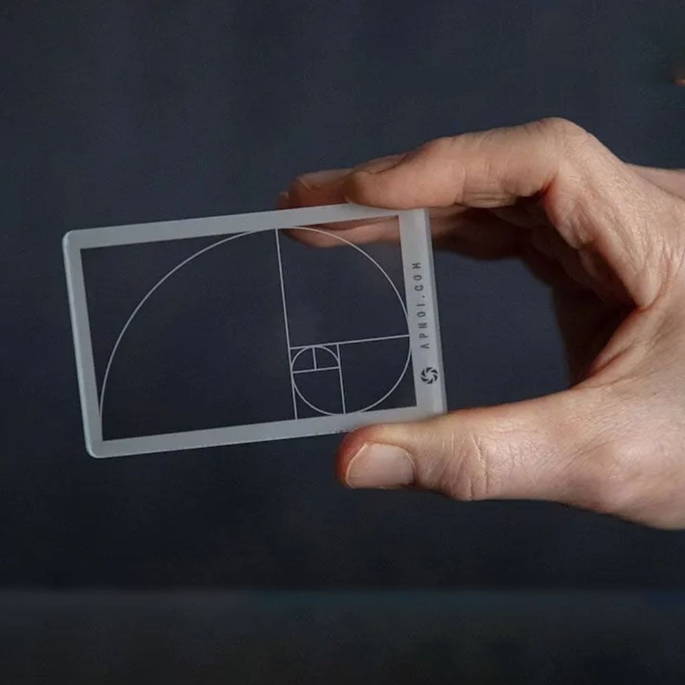 Régua de visor, proporção dour - Photography Golden Ratio avaliação e preço
