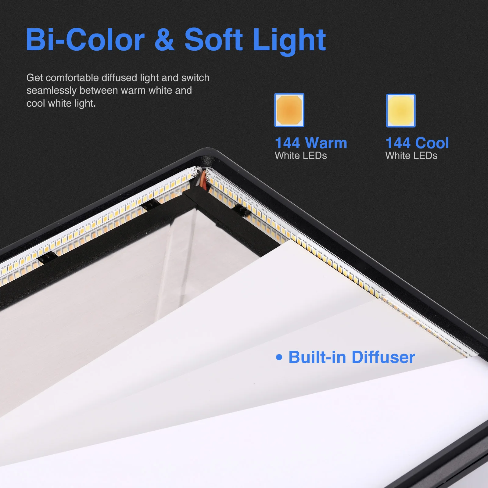 Painel de Luz LED Grande Neewe - Photography Game avaliação e preço